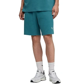 Pánské šortky Puma ESS Elevated Relaxed, zelené, 692021, velikost 41