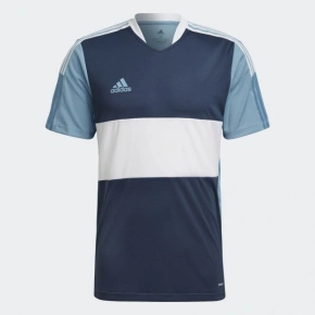 Adidas Tiro 21 JSY T-shirt blue L GQ1060 pánské