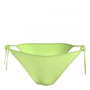 Dámské plavkové kalhotky KW0KW02508 MOT neonově žluté - Calvin Klein