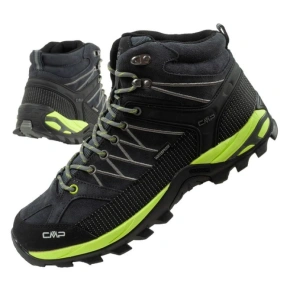 CMP Rigel pánské trekové boty odolné nepromokavé šedé