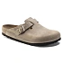 Dámské dřeváky Birkenstock BOSTON BS 1019484 TABACCO BROWN (úzká šířka)