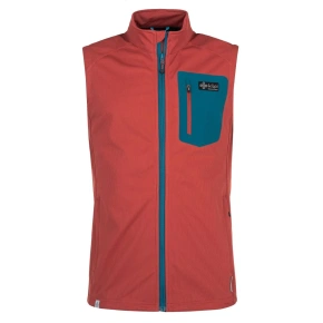 Pánská softshellová vesta Tofano-m tmavě červená - Kilpi Pánská softshellová vesta Tofano-m tmavě červená - Kilpi