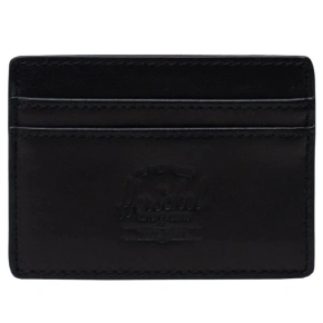 Herschel Charlie Kožená peněženka RFID 11146-00001 Black Jedna velikost Herschel Charlie Kožená peněženka RFID 11146-00001 Black Jedna velikost