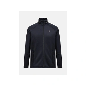 Pánská mikina PEAK PERFORMANCE M Rider Essentials Zip Jacket, černá Pánská mikina PEAK PERFORMANCE M Rider Essentials Zip Jacket, černá