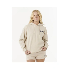 Mikina RIP CURL Surf Puff Heritage Hood, béžová Mikina RIP CURL Surf Puff Heritage Hood, béžová