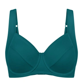 Dámská plavková podprsenka Summer Mix & Match W 01 sd 00RA tmavě zelená- Triumph