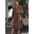 Dámský župan 2402 hnědý - L&L