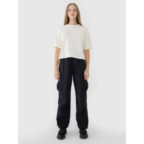 Dámské tričko oversize s potiskem 4F 4FWSS25TTSHF1971-11S Dámské tričko oversize s potiskem 4F 4FWSS25TTSHF1971-11S