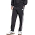 Pánské kalhoty adidas Essentials 3-Stripes Stanford Open Hem Black JC8491
