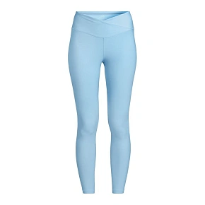 Dámské tréninkové legíny CASALL Overlap High Waist Tights, modrá barva Dámské tréninkové legíny CASALL Overlap High Waist Tights, modrá barva