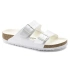 Birkenstock dámské/pánské žabky Birkenstock Arizona Birko-Flor Regular wide-foot for summer white (1019061)