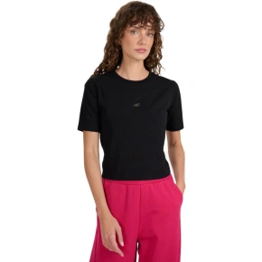 Dámské tričko 4F F2971 tmavě černé 4FWAW25TTSHF2971 20S Dámské tričko 4F F2971 tmavě černé 4FWAW25TTSHF2971 20S