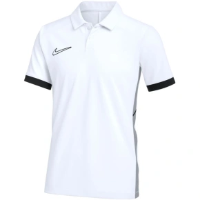 Dětské tričko Nike Dri-Fit Academy Polo bílé FZ9763 100 Dětské tričko Nike Dri-Fit Academy Polo bílé FZ9763 100