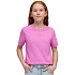 Puma ESS Centered Cat Logo Tee pink 692972 74 dětské tričko