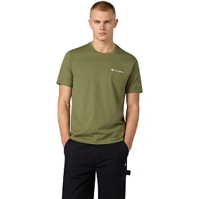 Pánské tričko Champion SS Tee olive 221798 GS156 pánské