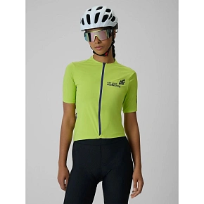 UPF50+ dámský cyklistický dres 4F 4FRSS26TFTSF2454-45S dámské