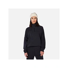 Dámská mikina ROSSIGNOL W CHAVANETTE HZ SCUBA FLEECE, černá