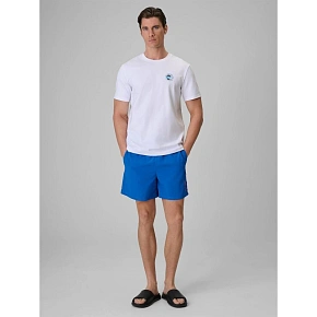 Pánské plážové šortky typu boardshorts s filtrem UPF50+ značky 4F 4FRSS26UBDSM258-36S