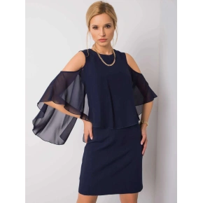 Tmavě modré společenské šaty 12301 - Gemini