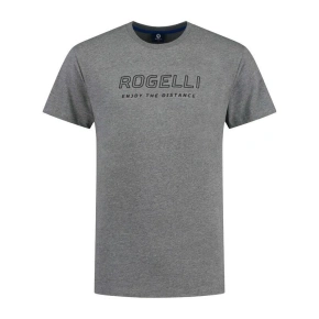 Rogelli pánské tričko LOGO šedé XL