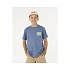 Chlapecké tričko RIP CURL Pacific Rinse Sunrise Tee-Boy, modré, dětské