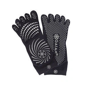 Protiskluzové ponožky, černé, velikost M/L, 52204 Protiskluzové ponožky, černé, velikost M/L, 52204