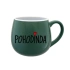 POHODINDA - zelený keramický hrníček 300 ml
