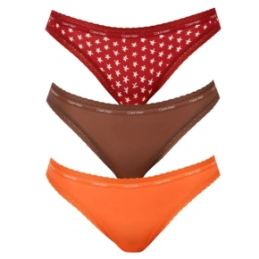 CALVIN KLEIN WOMEN'S FIGS 3-PACK BIKINI dámské