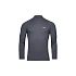 Cyklistické tričko POC M's Layer Merino Mock Neck Jersey, šedé