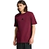 Pánské tričko adidas Essentials Small Logo Single Jersey, vínové, KF2403