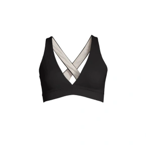 CASALL Bikiny s výstřihem do V a překříženými zády Black