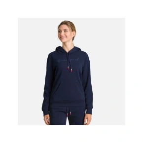 ROSSIGNOL W Logo Sweat Hood Fl navy blue