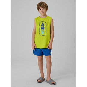 Chlapecké plážové šortky boardshorts 4F 4FJWSS26UBDSM203-45S