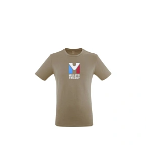 Pánské tričko MILLET Chamonix Tri Ts Ss M, béžové Pánské tričko MILLET Chamonix Tri Ts Ss M, béžové