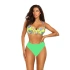 Dámské dvoudílné plavky Hawaii 7 S940HA7-3 žluto-zelené - Self