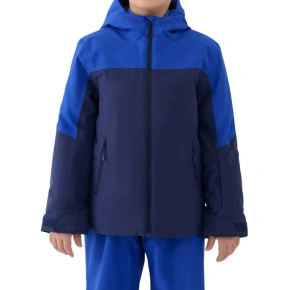 Chlapecká lyžařská bunda 4F M0821 navy blue 4FJWAW25TTJAM0821 31S