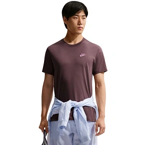 Pánské tričko Nike Club Tee brown AR4997 502