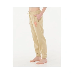 Kalhoty RIP CURL ICONS OF SURF TRACKPANT-BOY zelené Kalhoty RIP CURL ICONS OF SURF TRACKPANT-BOY zelené