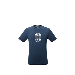 Pánské tričko MILLET Cdg Chamonix Logo Ts Ss M, tmavě modré