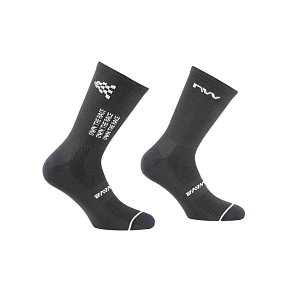 Cyklistické ponožky NORTHWAVE Own The Race Sock, černé Cyklistické ponožky NORTHWAVE Own The Race Sock, černé
