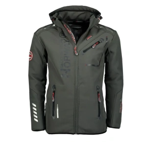 Bunda softshellová Geographical Norway Royaute ASSOR B MEN 068 M WW1975H/GN/Dark šedá / černá