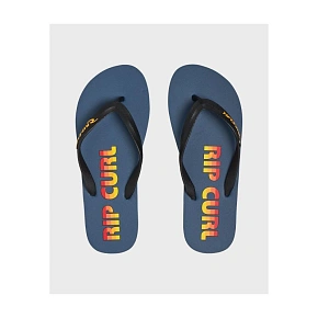 Pánské žabky RIP CURL Icons Of Surf Bloom Open Toe, tmavě modré Pánské žabky RIP CURL Icons Of Surf Bloom Open Toe, tmavě modré