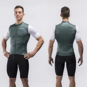 Košile Biemme NATURE zelená bílá XL