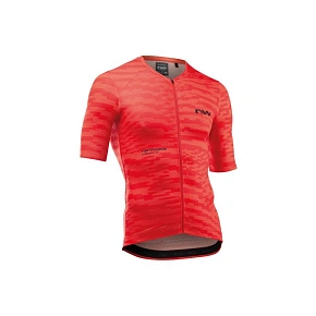 Cyklistické tričko NORTHWAVE Blade Jersey, červené