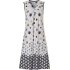 Dámské plážové šaty 16201-132-1 bílé-potisk - Pastunette