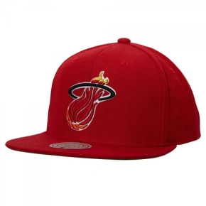 Mitchell & Ness NBA Miami Heat Team Ground 2.0 Snapback Hwc Heat Kšiltovka HHSS3258-MHEYYPPPRED1