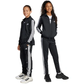Adidas Essentials Climacool Kids 3 Stripes Training Tracksuit 205 black JD6502