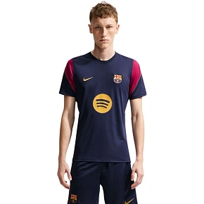 Pánské tričko Nike FC Barcelona Strike tmavě modré II2254 401 XL Pánské tričko Nike FC Barcelona Strike tmavě modré II2254 401 XL