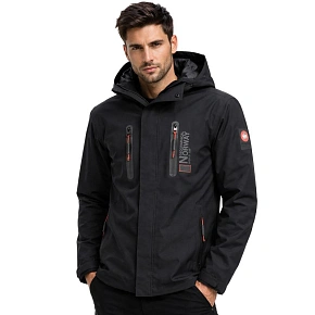 Bunda přechodová pánská Geographical Norway AYOUBE černá DB MEN 009 (SZ2204H/GN-BLACK)