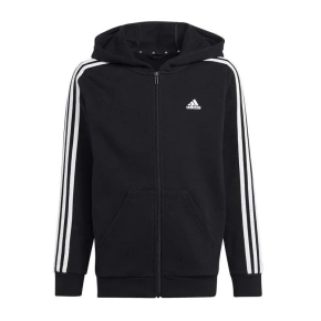 Mládežnické tričko se zipem 3 Stripes FL HR6331 - Adidas
